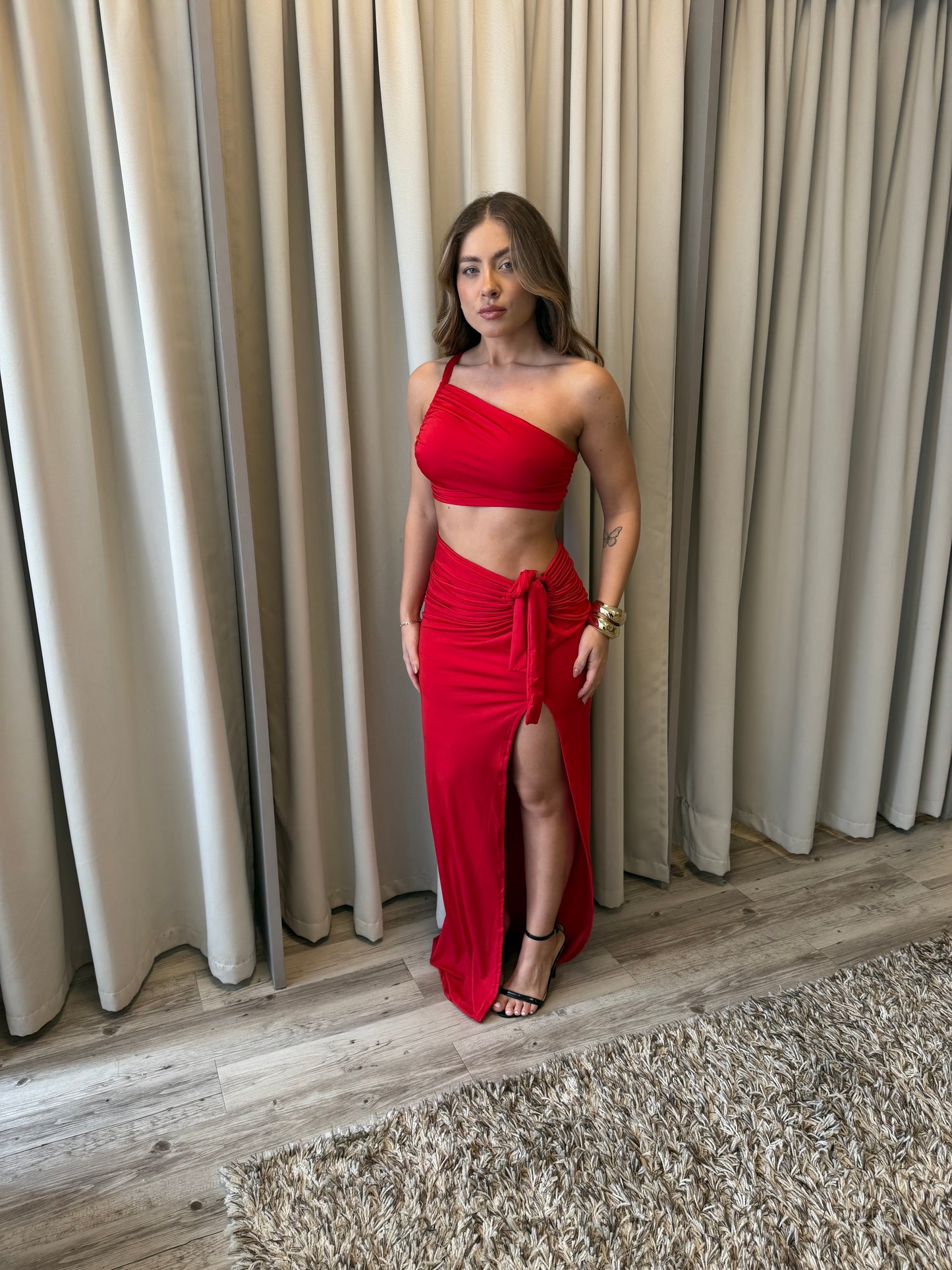 Conjunto Katia vermelho