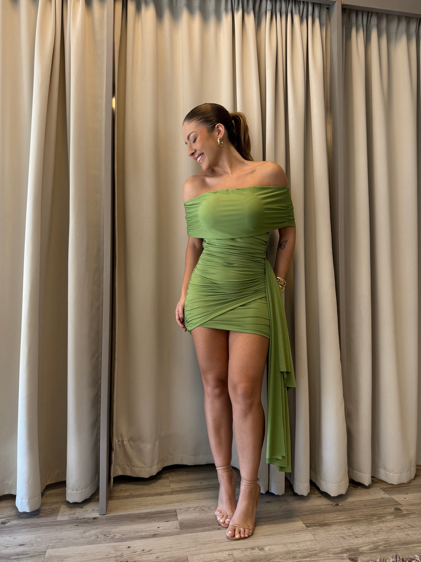 Vestido Izabel verde