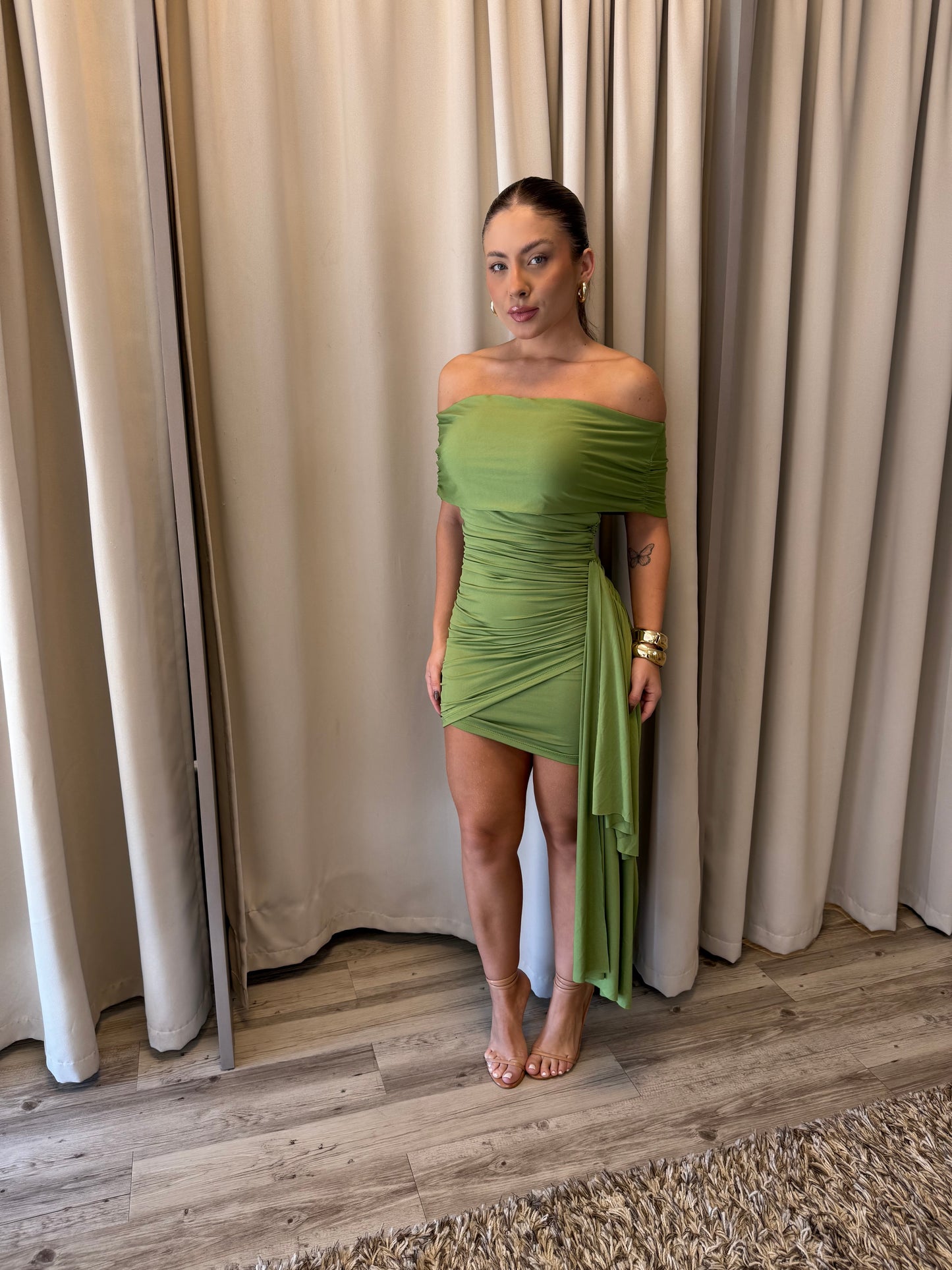 Vestido Izabel verde
