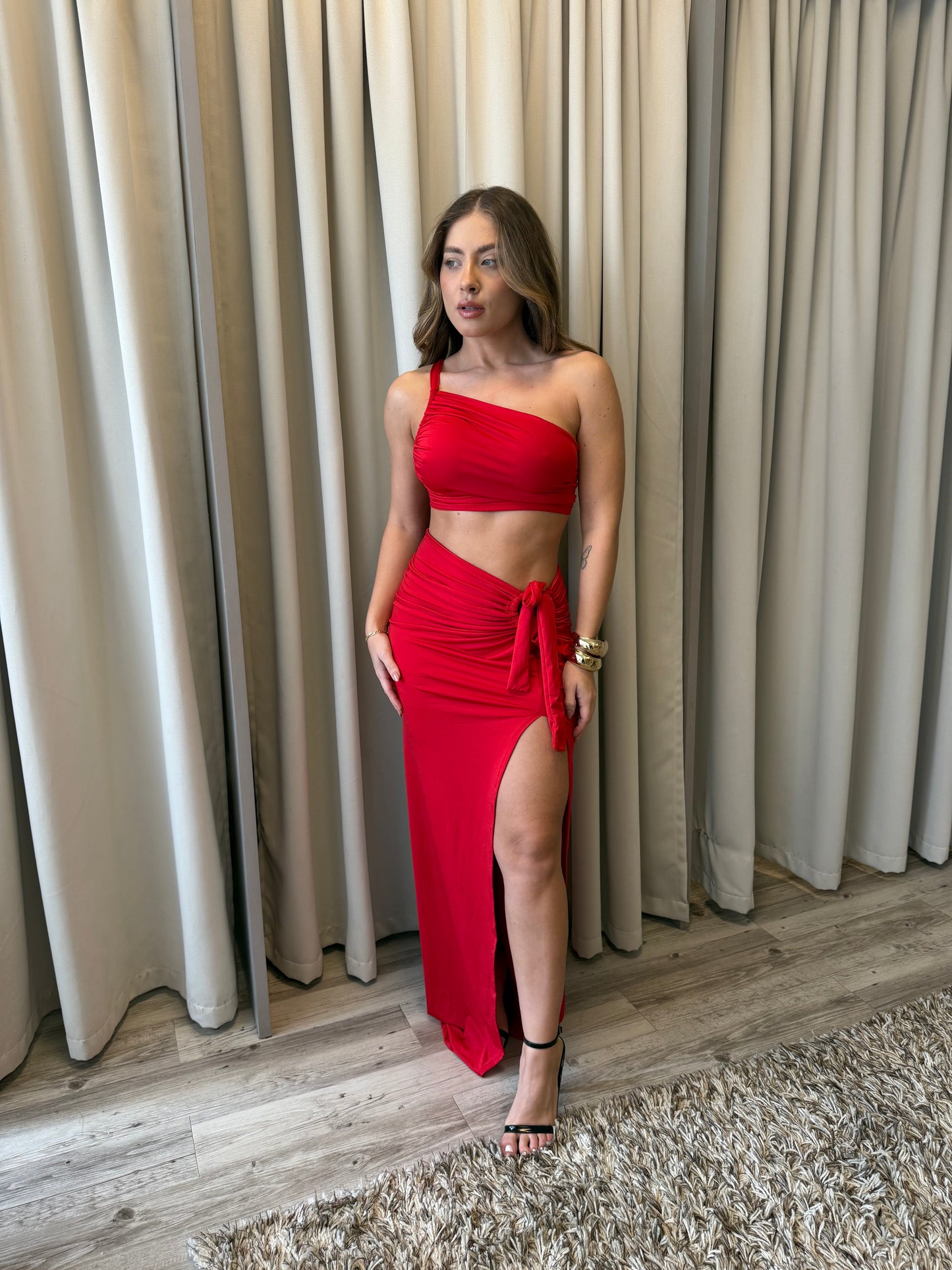 Conjunto Katia vermelho