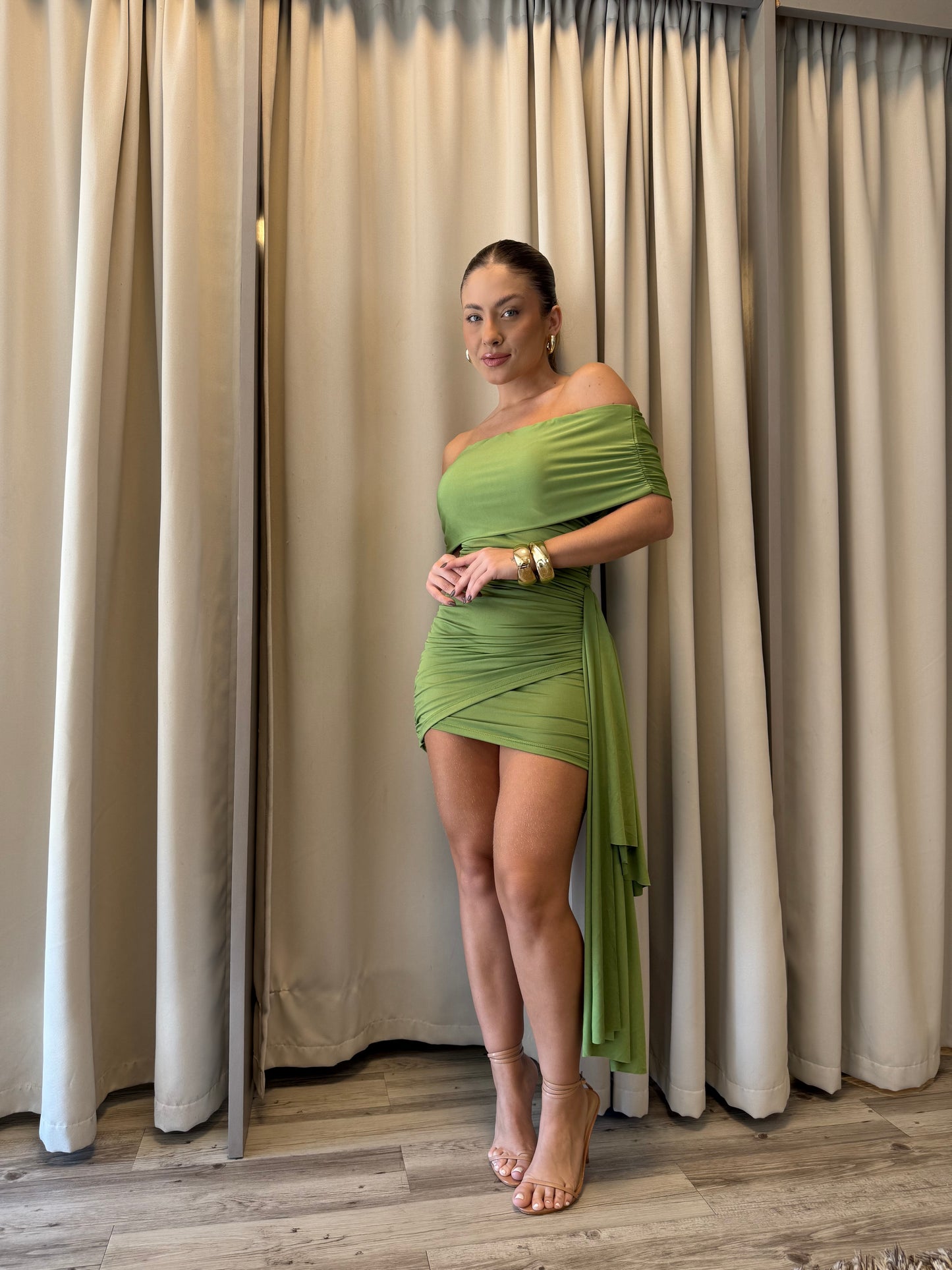 Vestido Izabel verde