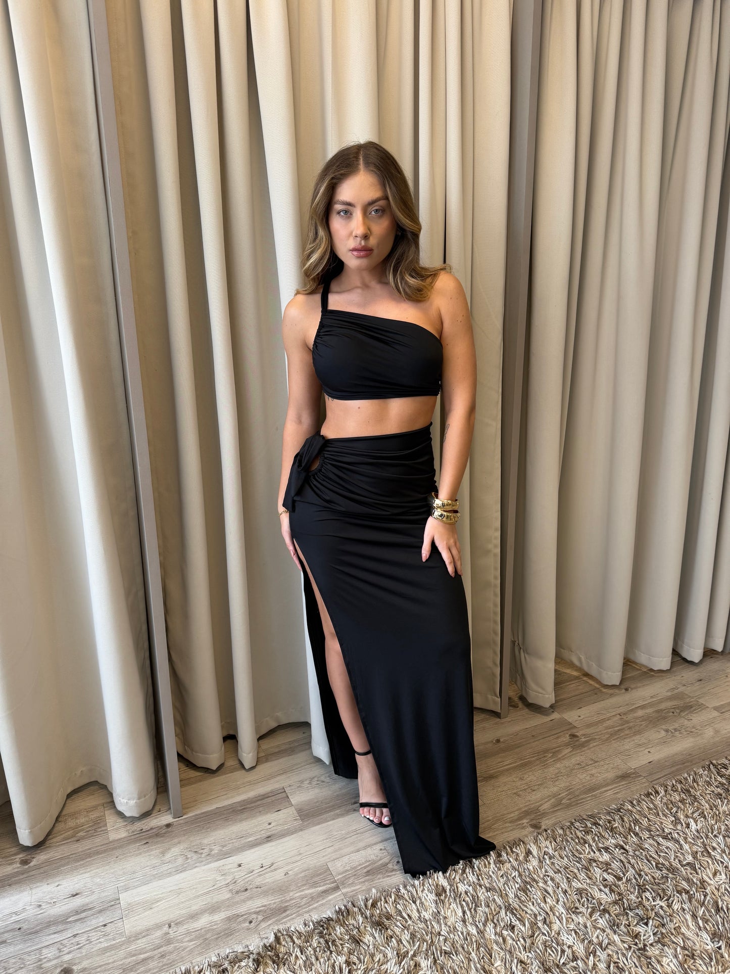 Conjunto Katia preto