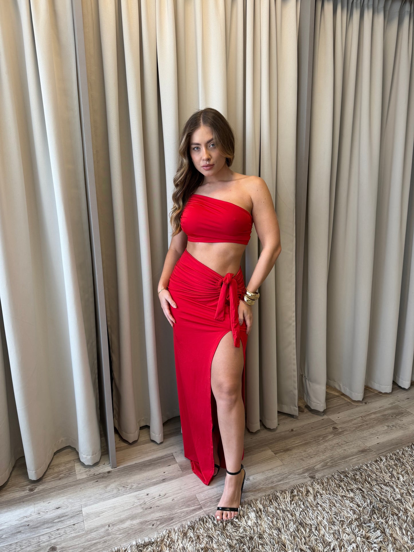 Conjunto Katia vermelho