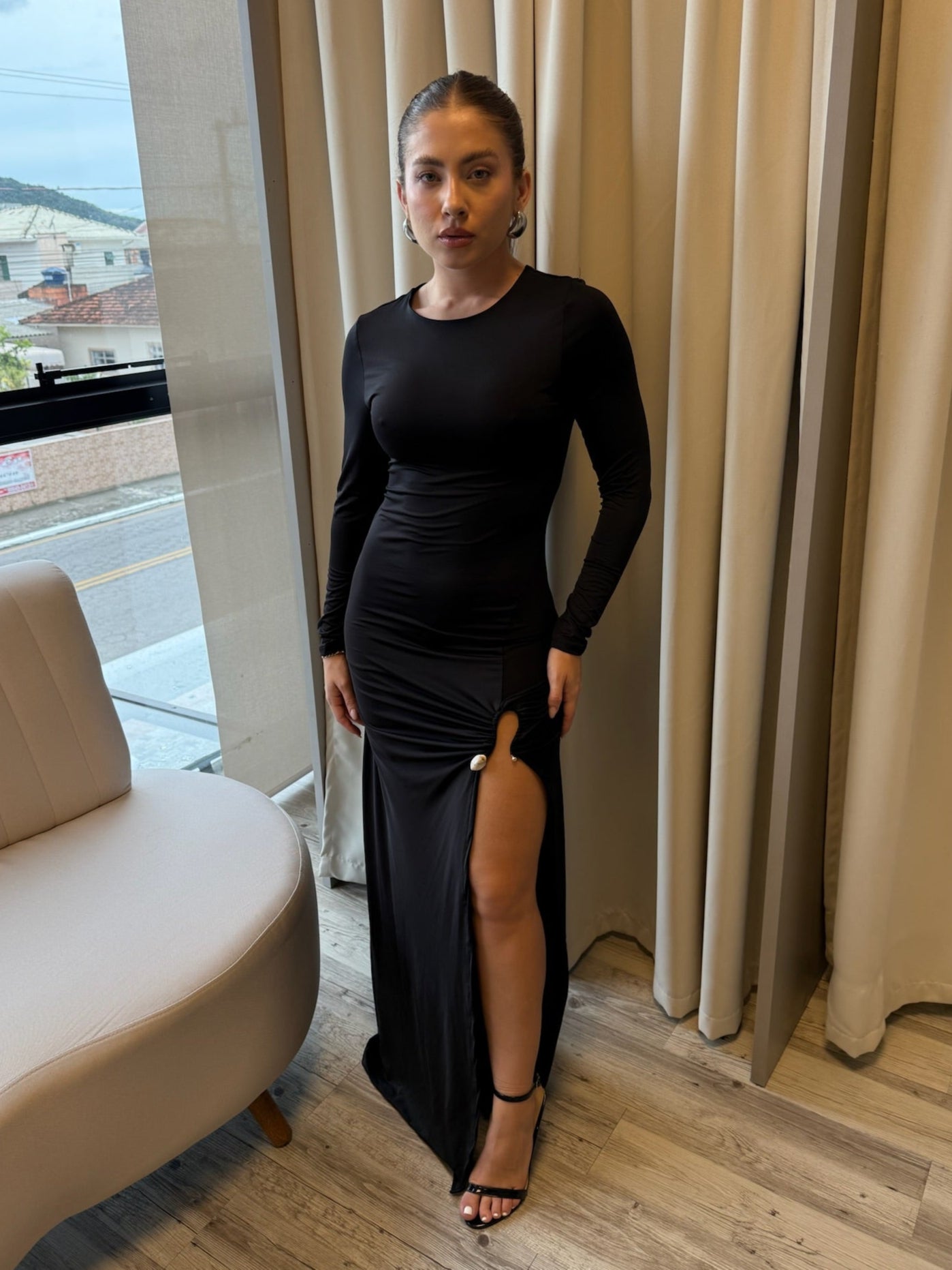 Vestido Alba Preto