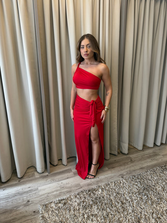 Conjunto Katia vermelho
