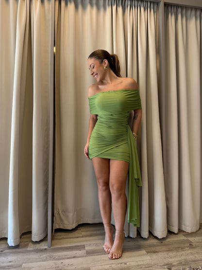 Vestido Izabel verde