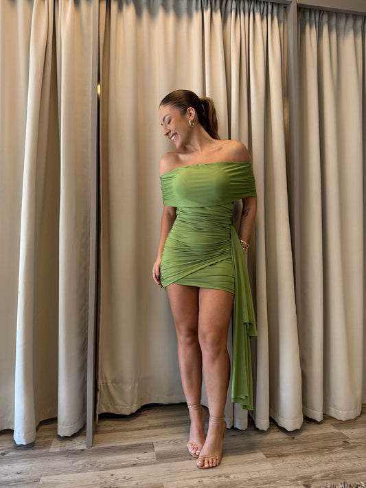 Vestido Izabel verde