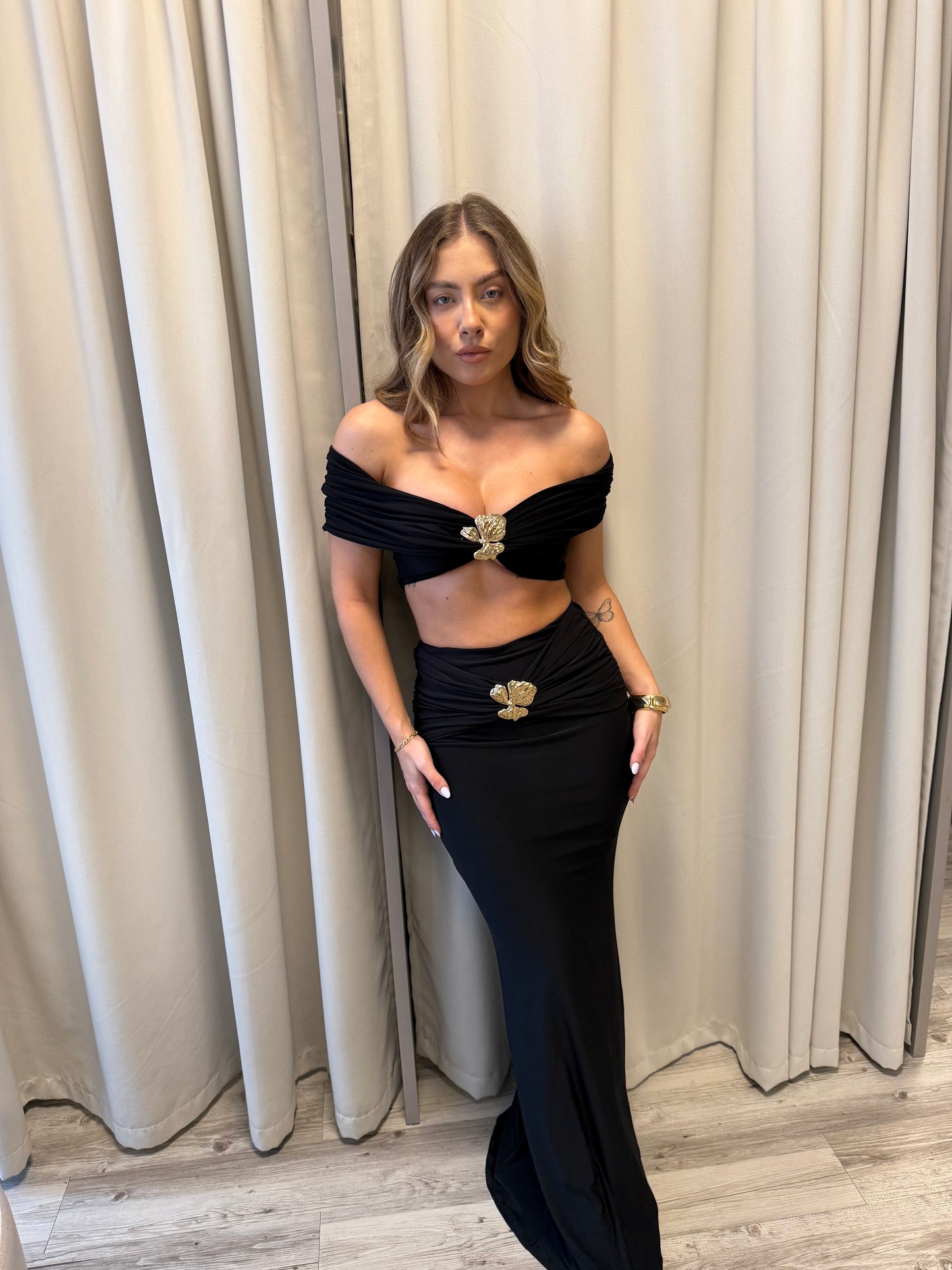 Conjunto margo preto