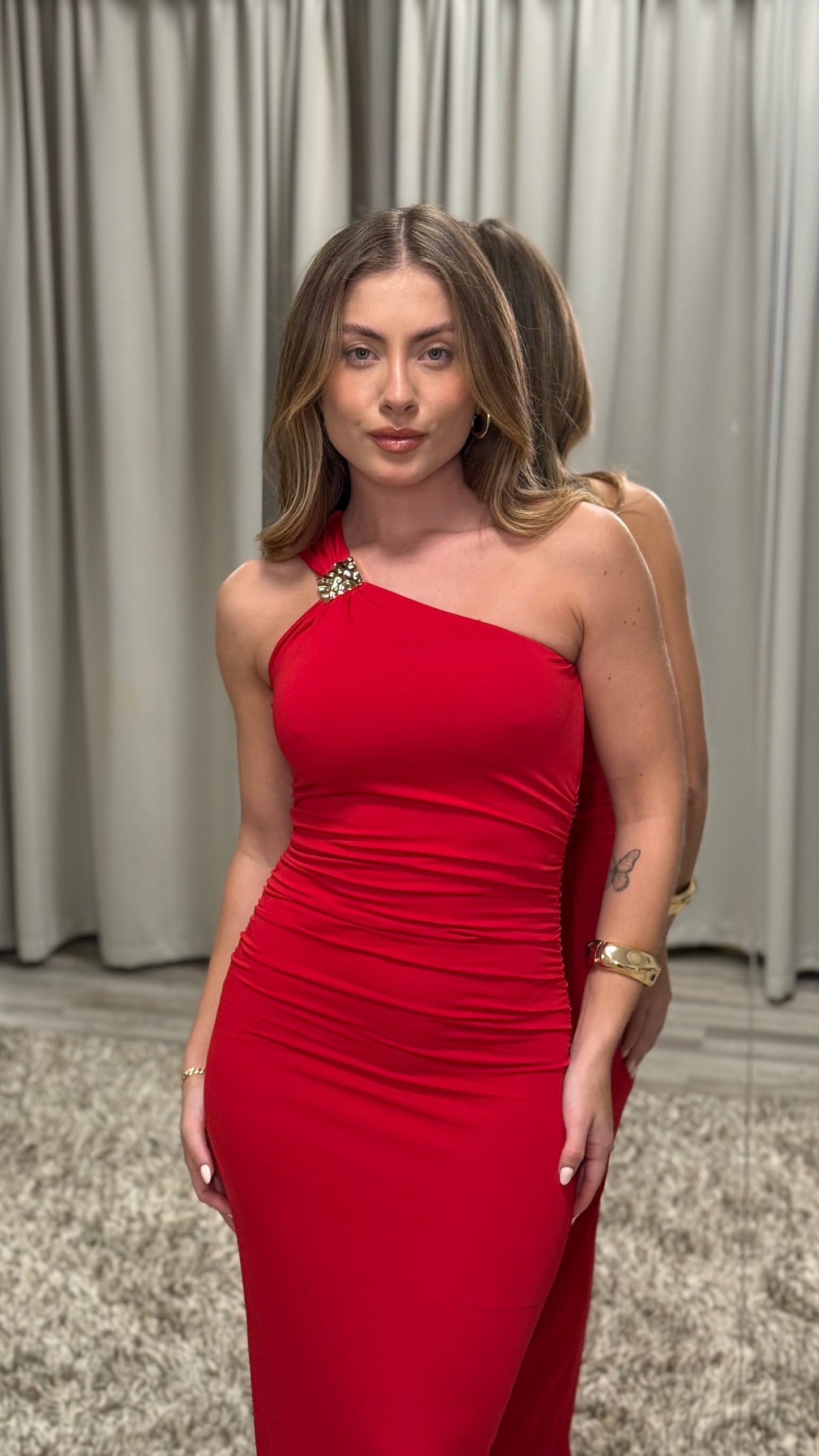 Vestido Barbara vermelho