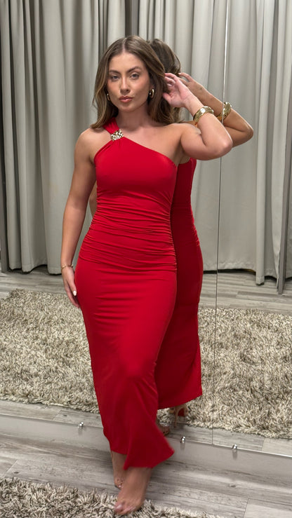 Vestido Barbara vermelho