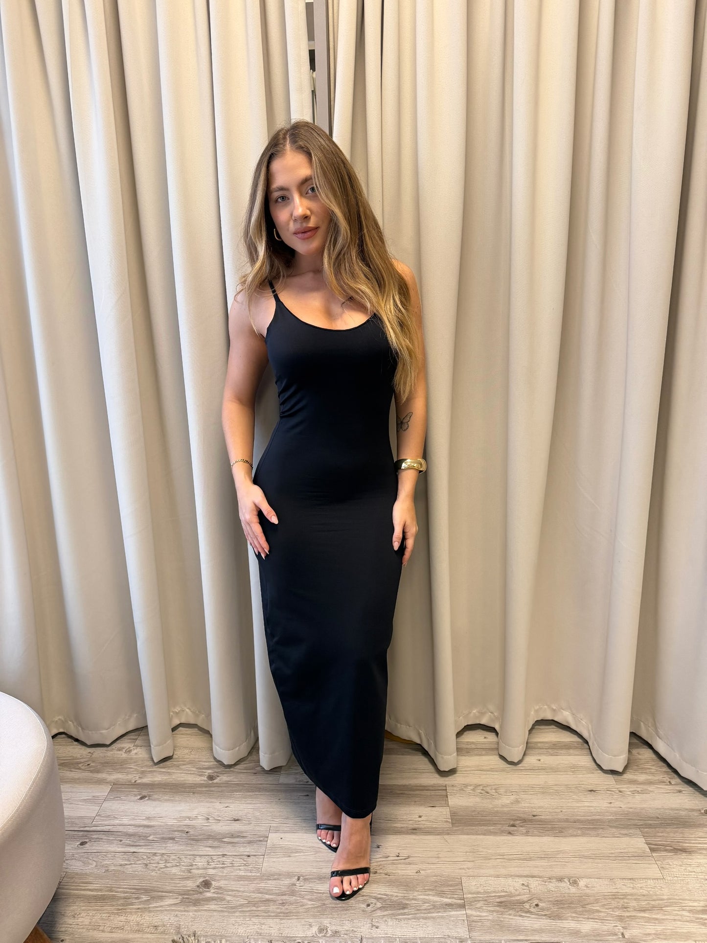 Vestido Leticia Preto