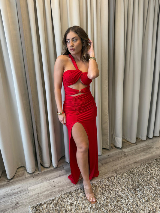 Vestido Isis vermelho
