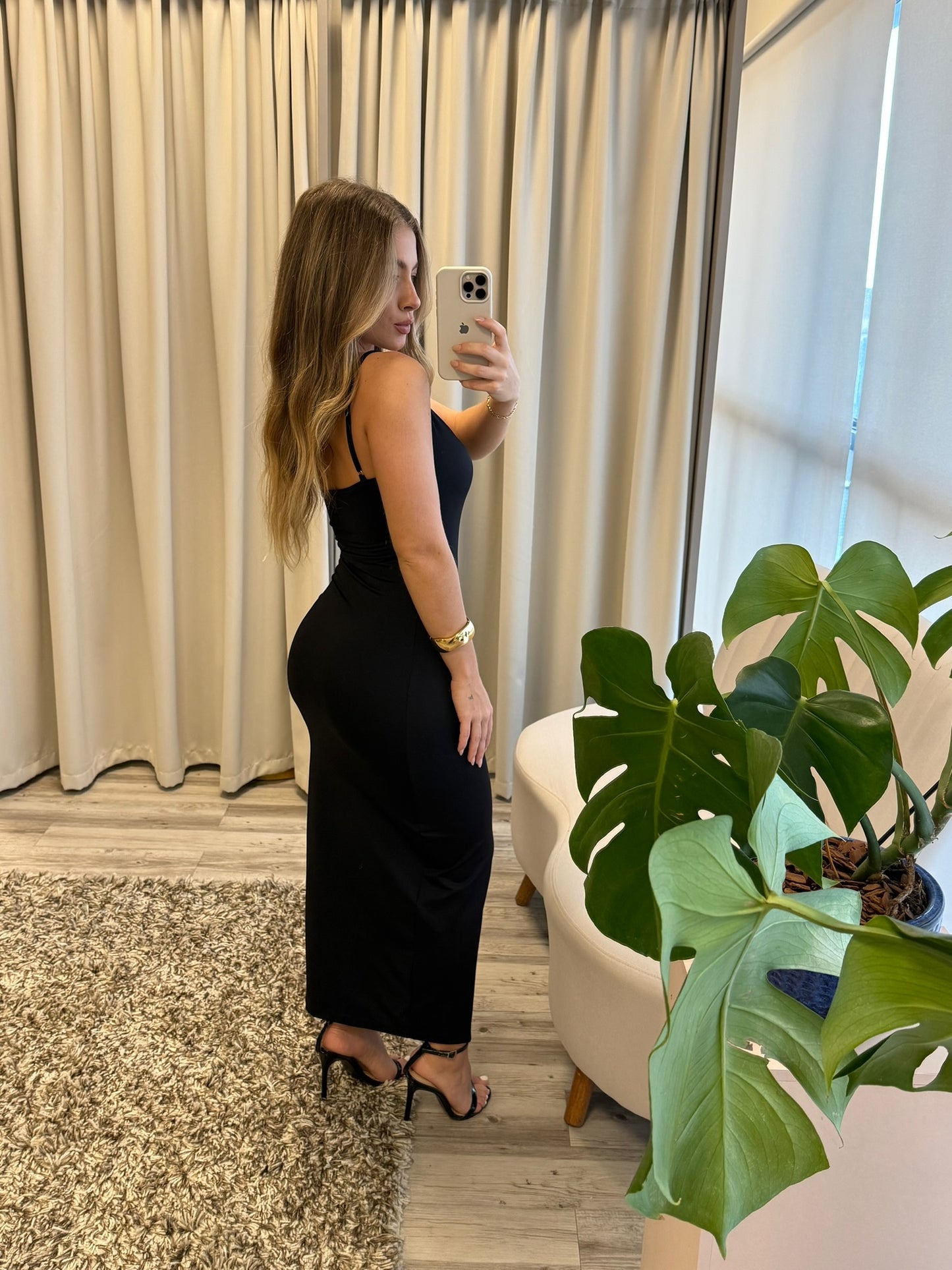 Vestido Leticia Preto