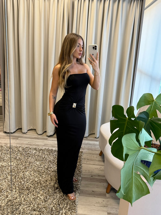 Vestido Yolanda preto