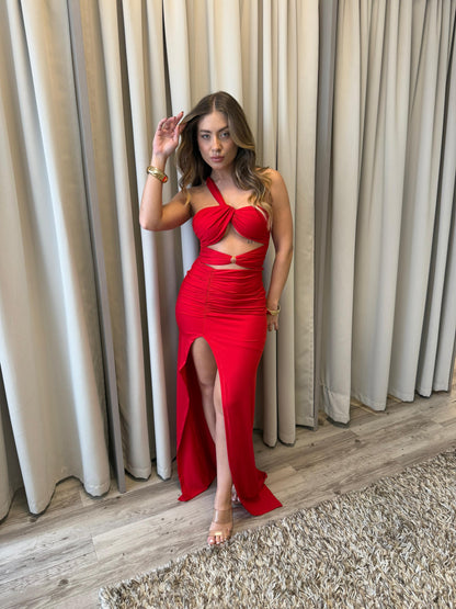 Vestido Isis vermelho