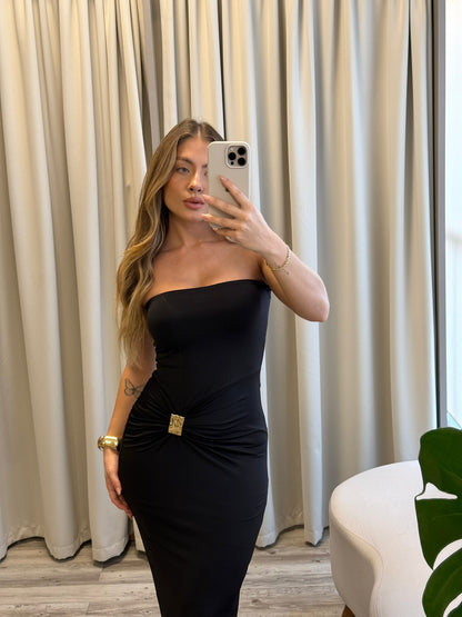 Vestido Yolanda preto