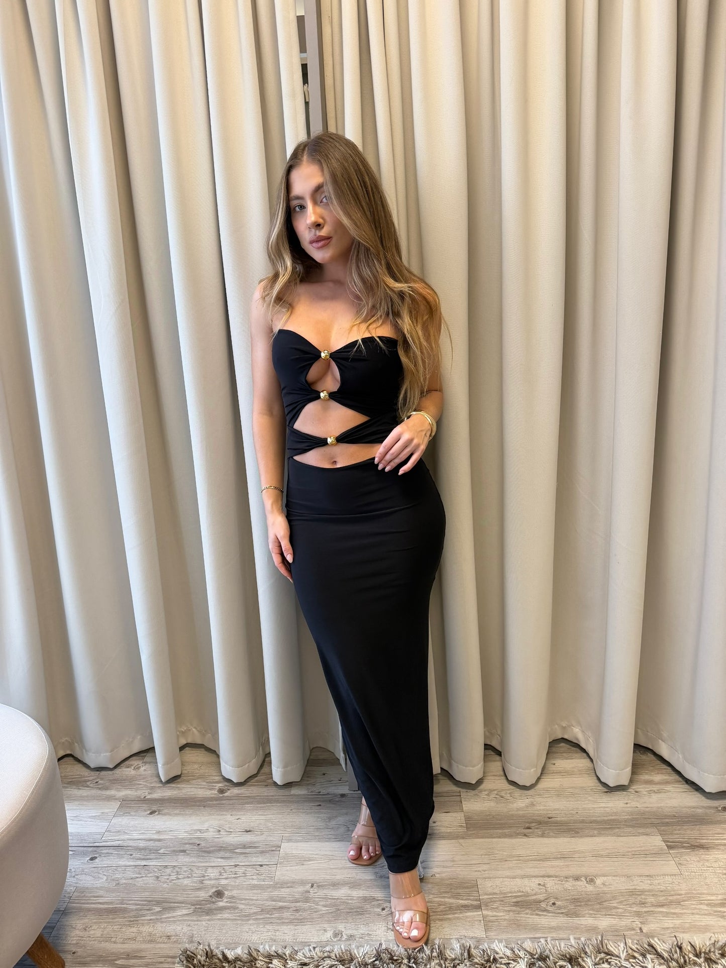 Vestido Pamela preto