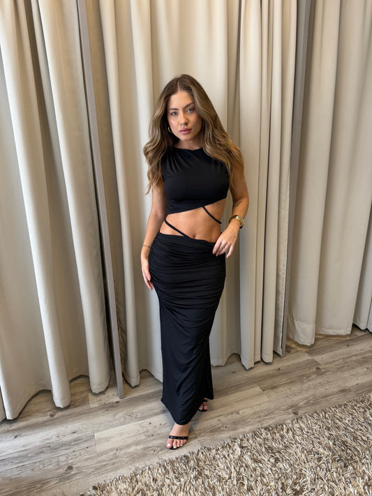 Conjunto Michele preto