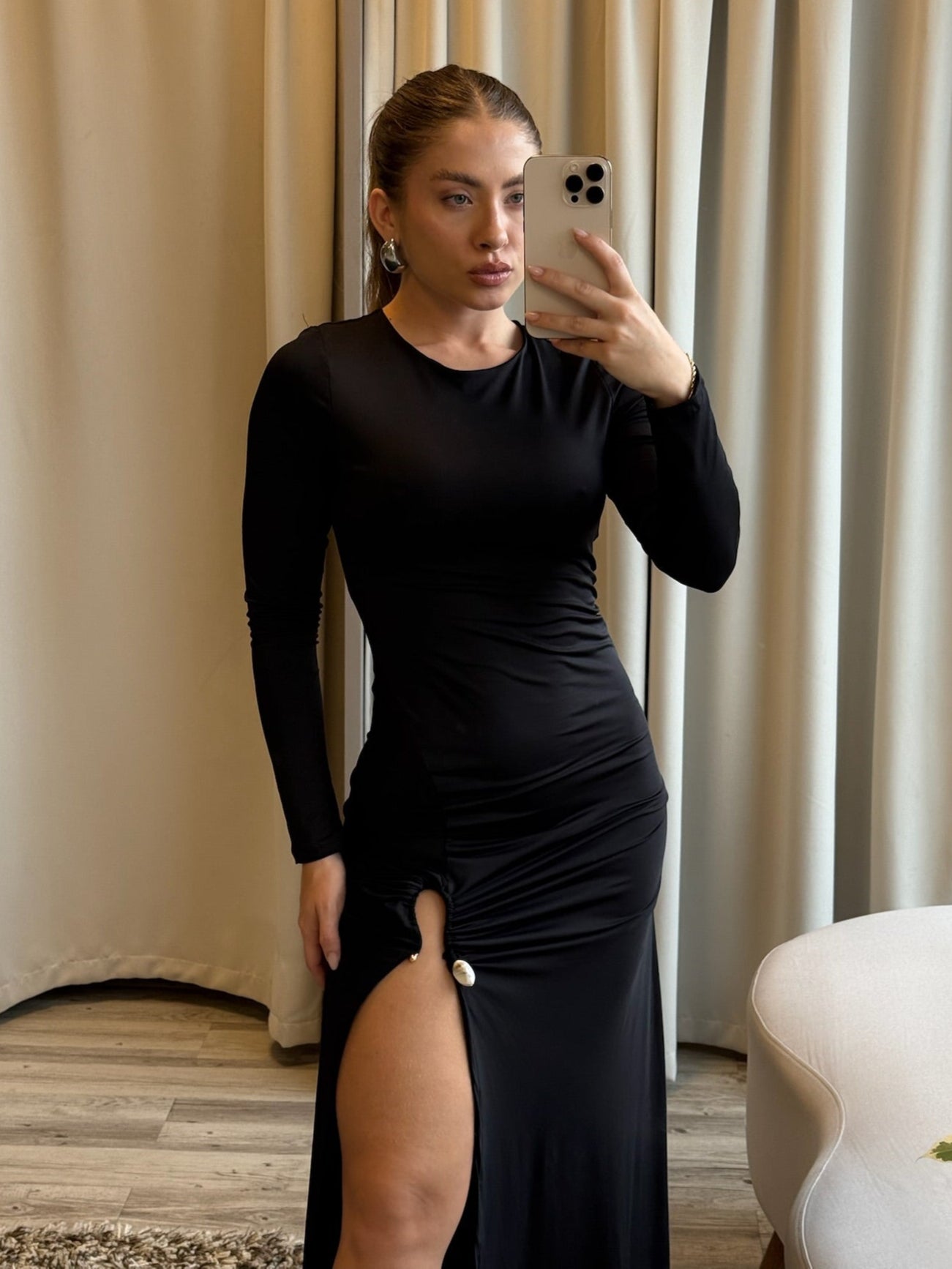 Vestido Alba Preto