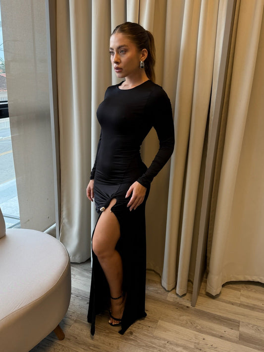 Vestido Alba Preto